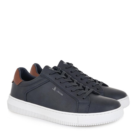 JK LONDON-Ανδρικά παπούτσια sneakers JK LONDON T592A142138F μπλε 