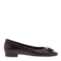 JK LONDON-Γυναικείες μπαλαρίνες JK LONDON T10961011 καφέ