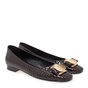 JK LONDON-Γυναικείες μπαλαρίνες JK LONDON T10961011 καφέ