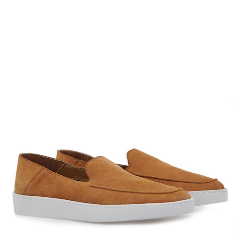 GIOVANNI MORELLI-Ανδρικά loafers GIOVANNI MORELLI S559A4031 καφέ ταμπά 