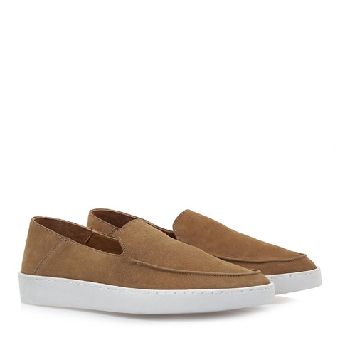 GIOVANNI MORELLI-Ανδρικά loafers GIOVANNI MORELLI S559A4031 μπεζ 