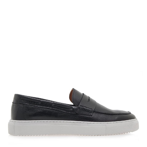GIOVANNI MORELLI-Ανδρικά loafers GIOVANNI MORELLI S510B3452 μαύρα