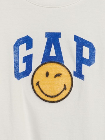 GAP-Παιδική μπλούζα GAP 517751000 λευκή