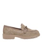 EXE-Γυναικεία loafers EXE S170052 μπεζ
