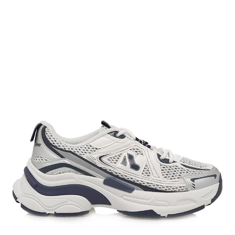 MAIRA-Γυμαικεία sneakers MAIRA U1U5002 λευκό μπλε