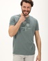 NAVY & GREEN-Ανδρική μπλούζα NAVY & GREEN πράσινη