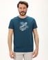 NAVY & GREEN-Ανδρική μπλούζα NAVY & GREEN μπλε