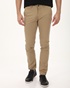 NAVY & GREEN-Ανδρικό chino παντελόνι NAVY & GREEN MODERN FIT μπεζ