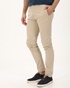 NAVY & GREEN-Ανδρικό chino παντελόνι NAVY & GREEN MODERN FIT μπεζ