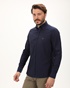 NAVY & GREEN-Ανδρικό πουκάμισο NAVY & GREEN COMFORT FIT μπλε