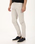 NAVY & GREEN-Ανδρικό chino παντελόνι NAVY & GREEN MODERN FIT γκρι
