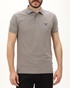NAVY & GREEN-Ανδρική polo μπλούζα NAVY & GREEN γκρι