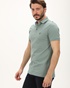 NAVY & GREEN-Ανδρική polo μπλούζα NAVY & GREEN πράσινη