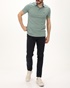 NAVY & GREEN-Ανδρική polo μπλούζα NAVY & GREEN πράσινη