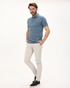 NAVY & GREEN-Ανδρική polo μπλούζα NAVY & GREEN γαλάζια