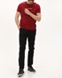 NAVY & GREEN-Ανδρικό chino παντελόνι NAVY & GREEN MODERN FIT μαύρο