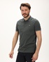 NAVY & GREEN-Ανδρική polo μπλούζα NAVY & GREEN γκρι