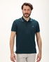 NAVY & GREEN-Ανδρική polo μπλούζα NAVY & GREEN πετρόλ