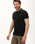 NAVY & GREEN-Ανδρική polo μπλούζα NAVY & GREEN μαύρη