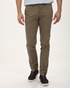 NAVY & GREEN-Ανδρικό chino παντελόνι NAVY & GREEN MODERN FIT χακί