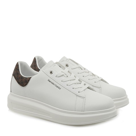 RENATO GARINI-Ανδρικά sneakers RENATO GARINI T57009043 λευκά