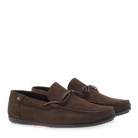 JK LONDON-Ανδρικά loafers JK LONDON U528B5031 καφέ