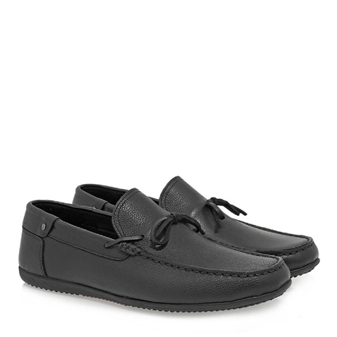 JK LONDON-Ανδρικά loafers JK LONDON U528B5031 μαύρα