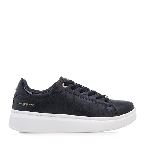 RENATO GARINI-Ανδρικά sneakers RENATO GARINI T157Q2912 μαύρα κροκό