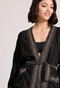 FUNKY BUDDHA-Γυναικείο κιμονό FUNKY BUDDHA FBL009-104-01 μαύρο 