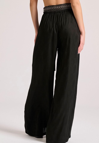 FUNKY BUDDHA-Γυναικεία παντελόνα FUNKY BUDDHA FBL009-110-02 μαύρη