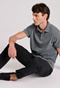 FUNKY BUDDHA-Ανδρικό chino παντελόνι FUNKY BUDDHA Garage 55 GAM009-501-02 μαύρο 