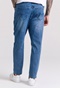 FUNKY BUDDHA-Ανδρικό jean παντελόνι FUNKY BUDDHA FBM009-077-02 μπλε 