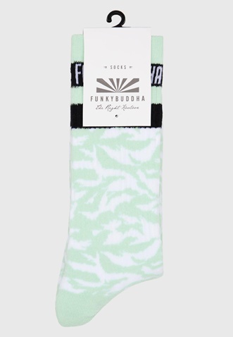 FUNKY BUDDHA-Γυναικείες κάλτσες FUNKY BUDDHA  FBL009-184-10 πράσινες