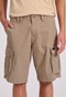 FUNKY BUDDHA-Ανδρική cargo βερμούδα FUNKY BUDDHA FBM009-033-03 μπεζ 
