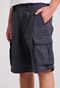 FUNKY BUDDHA-Ανδρική cargo βερμούδα FUNKY BUDDHA  FBM009-033-03 μπλε