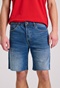 FUNKY BUDDHA-Ανδρική jean βερμούδα FUNKY BUDDHA FBM009-085-03 μπλε