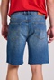 FUNKY BUDDHA-Ανδρική jean βερμούδα FUNKY BUDDHA FBM009-085-03 μπλε