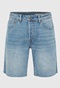 FUNKY BUDDHA-Ανδρική jean βερμούδα FUNKY BUDDHA  FBM009-085-03 μπλε