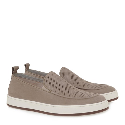 GIOVANNI MORELLI-Ανδρικά loafers GIOVANNI MORELLI U509H0821 μπεζ