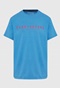 FUNKY BUDDHA-Aνδρικό T-shirt FUNKY BUDDHA FBM009-010-04 μπλε