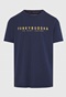 FUNKY BUDDHA-Ανδρικό t-shirt FUNKY BUDDHA FBM009-010-04 μπλε