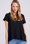 FUNKY BUDDHA-Γυναικείο t-shirt FUNKY BUDDHA FBL009-101-04 μαύρο