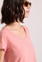 FUNKY BUDDHA-Γυναικείο t-shirt FUNKY BUDDHA FBL009-101-04 ροζ