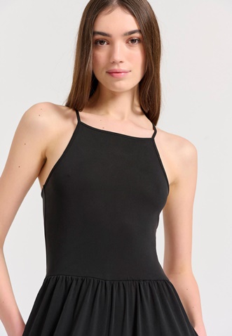FUNKY BUDDHA-Γυναικεία ολόσωμη φόρμα FUNKY BUDDHA FBL009-101-12 μαύρη