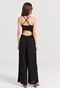FUNKY BUDDHA-Γυναικεία ολόσωμη φόρμα FUNKY BUDDHA FBL009-101-12 μαύρη