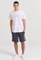 FUNKY BUDDHA-Ανδρικό t-shirt FUNKY BUDDHA FBM009-094-04 λευκό
