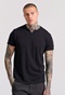 FUNKY BUDDHA-Ανδρικο t-shirt FUNKY BUDDHA FBM009-004-04 μαύρο
