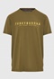 FUNKY BUDDHA-Ανδρικό t-shirt FUNKY BUDDHA FBM009-010-04 χακί