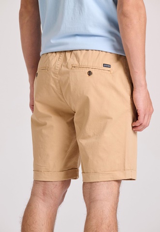 FUNKY BUDDHA-Ανδρική chino βερμούδα FUNKY BUDDHA  FBM009-012-03 μπεζ