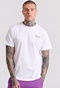 FUNKY BUDDHA-Ανδρικό t-shirt FUNKY BUDDHA FBM009-308-04 λευκό